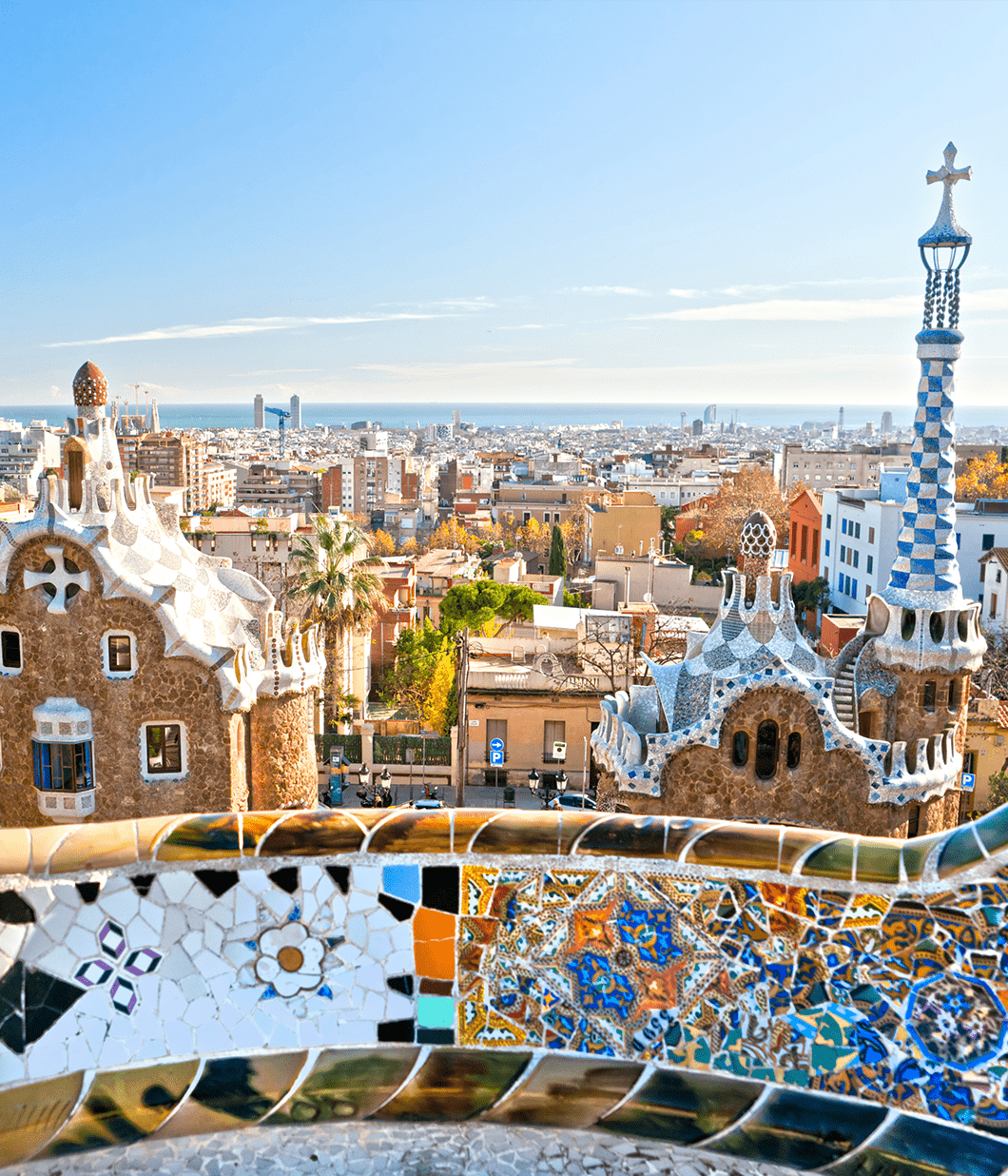 A view of Barcelona from Parc Güell
