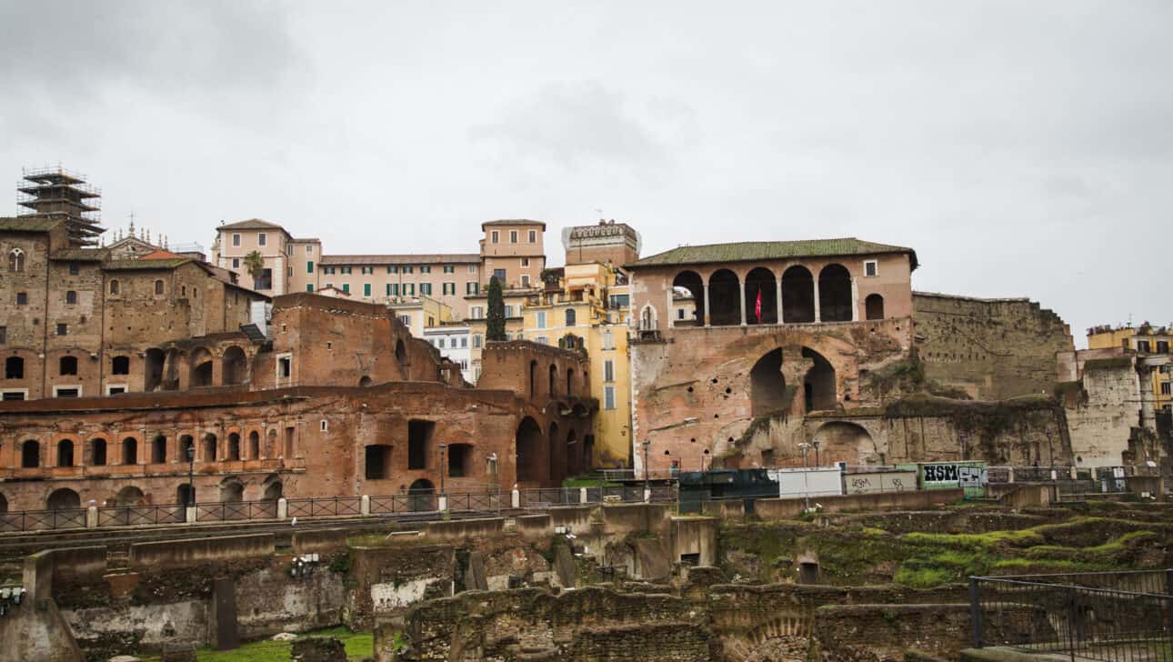 Rome, Bike, Highlights, Rome-Bike-Imperial-Forum.