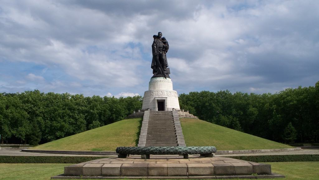The Soviet War Memorial in Treptower Park, Berlin, Germany