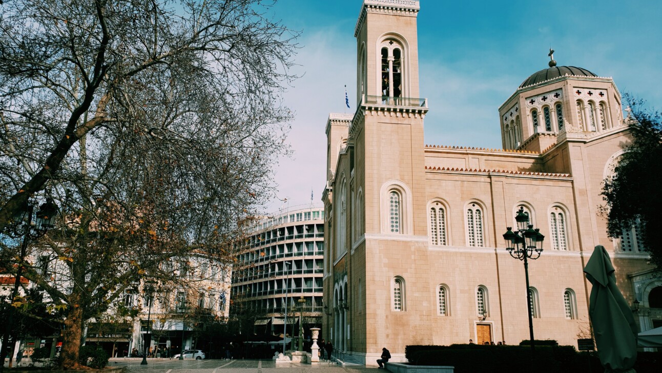 The Athens City Cathedral in Greece