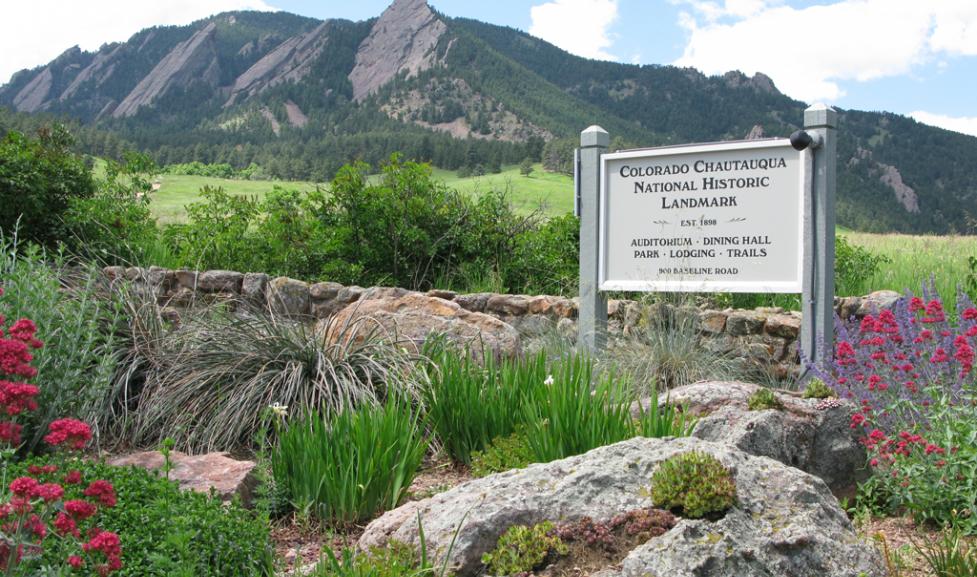 Chautauqua Park in Boulder, Colorado