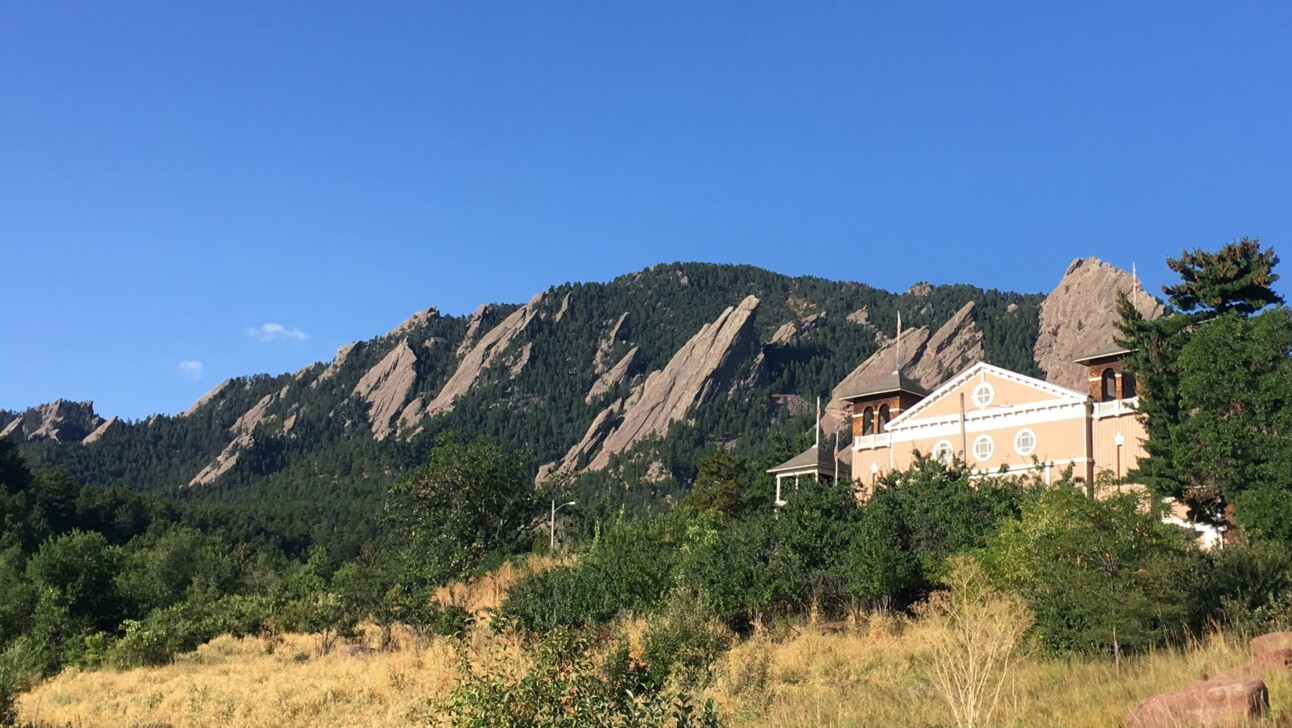 Chautauqua Park in Boulder, Colorado