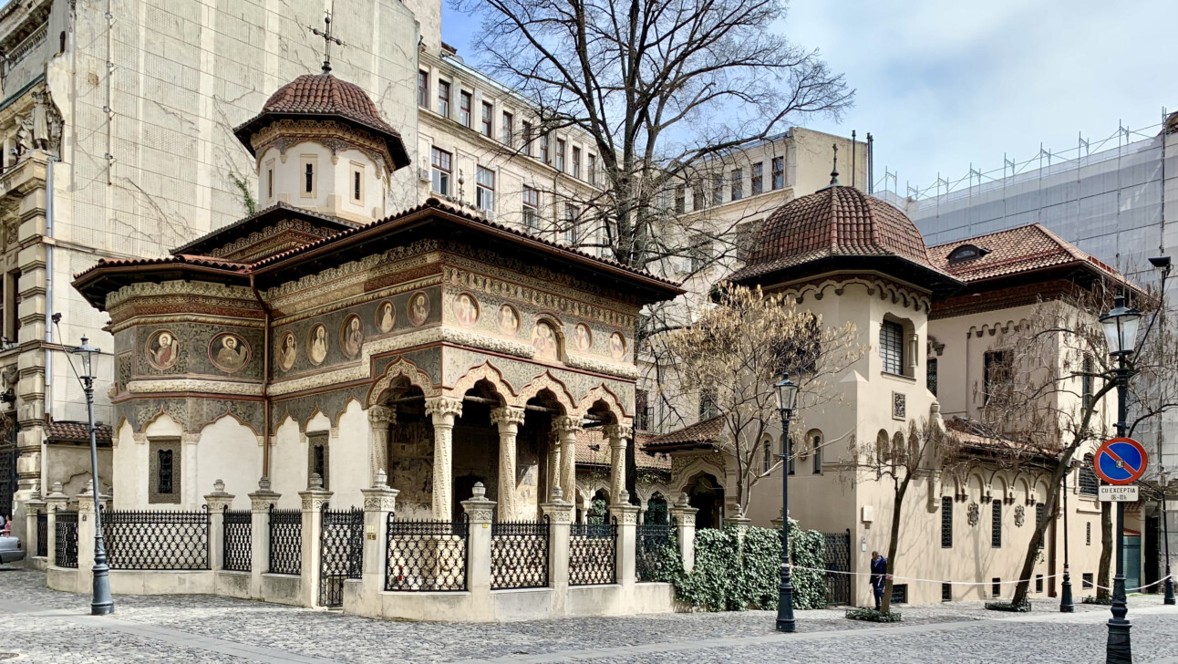 The Stavropoleos Monastery in Bucharest, Romania