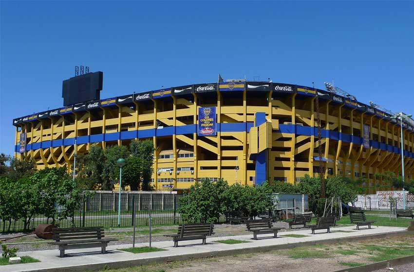 Boca Stadium in Buenos Aires, Argentina