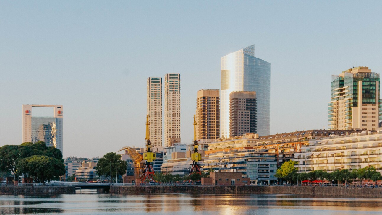 Puerto Madero in Buenos Aires, Argentina