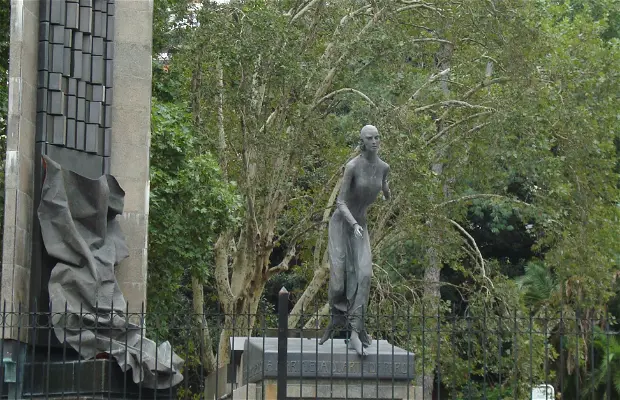 The Monumento a Evita in Plaza Evita in Buenos Aires, Argentina