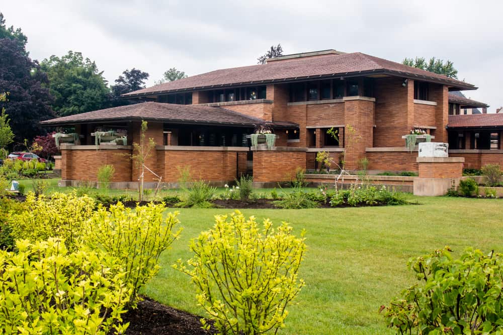 The Frank Lloyd Wright Martin House in Buffalo, New York