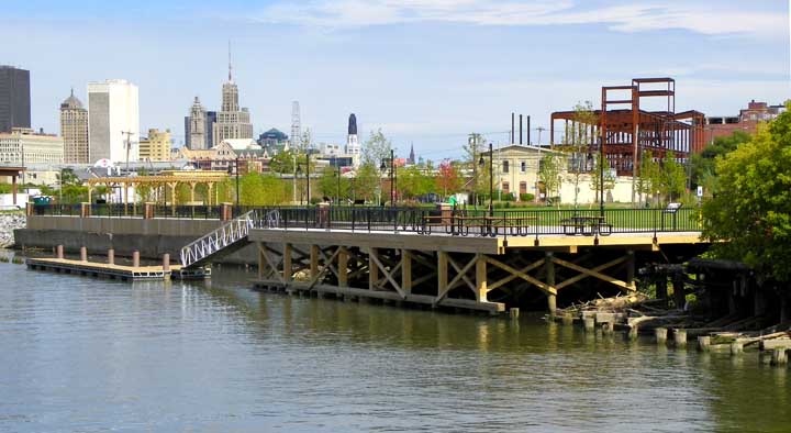 Riverfest Park in Buffalo, New York