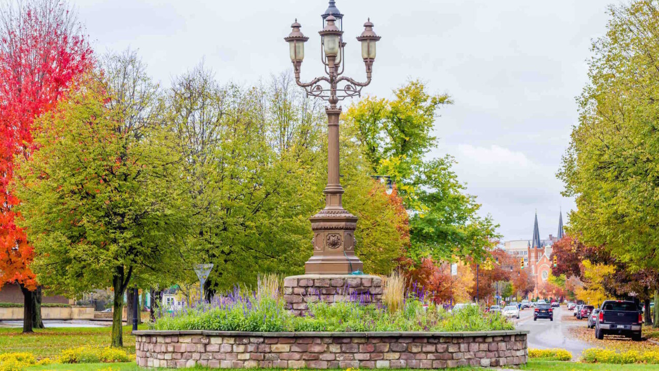 Symphony Circle in Buffalo, New York