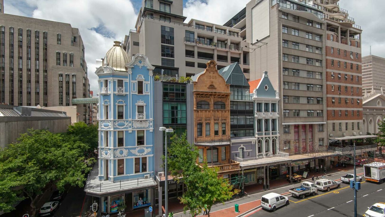 Adderley Street in Cape Town, South Africa