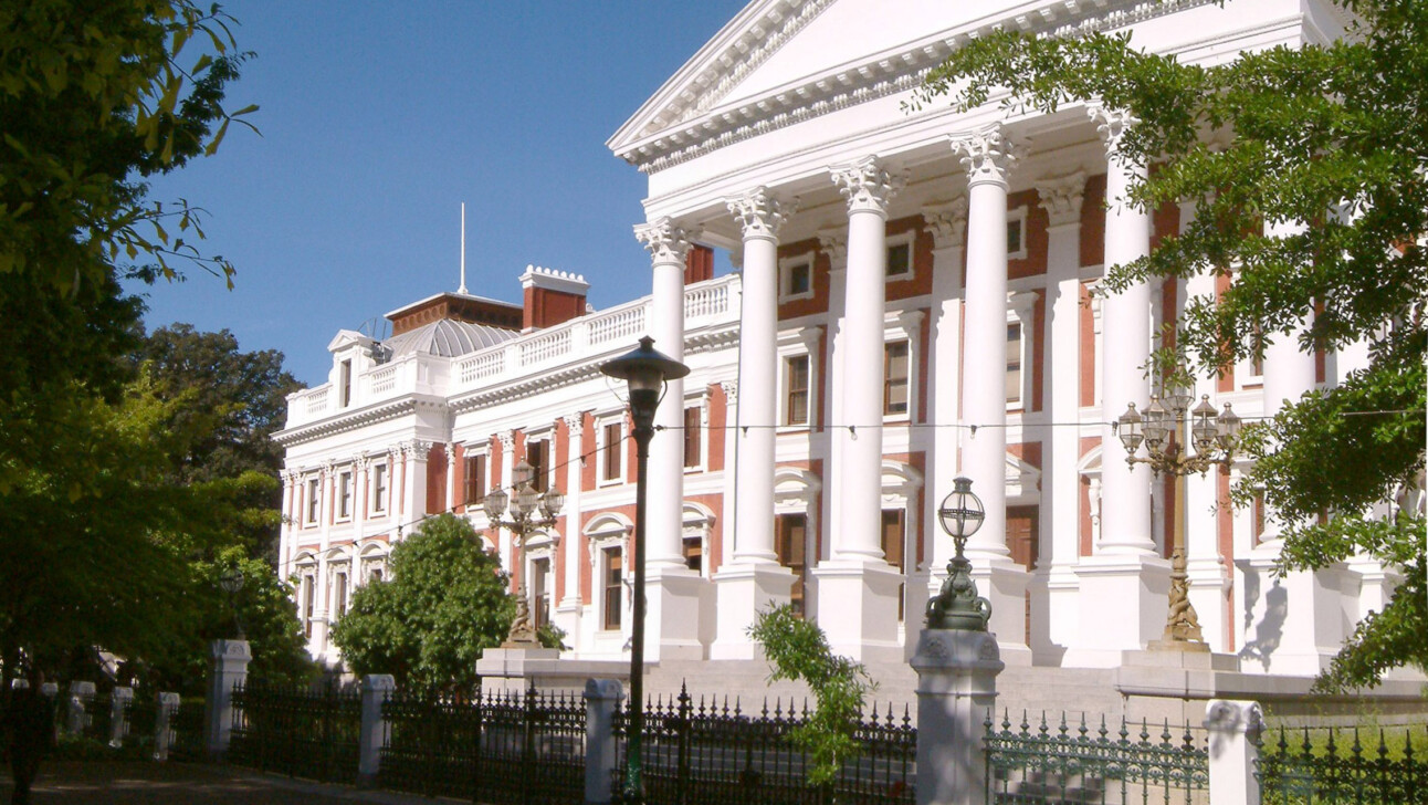 The Houses of Parliament in Cape Town, South Africa