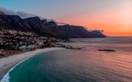 A view of Cape Town from the sea