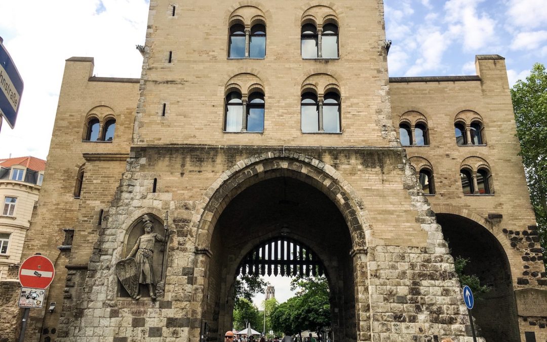 Eigelstein Gate in Cologne, Germany