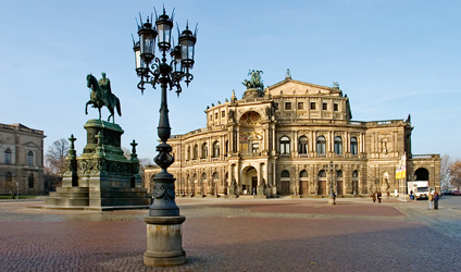 Semperoper in Dresden, Germany