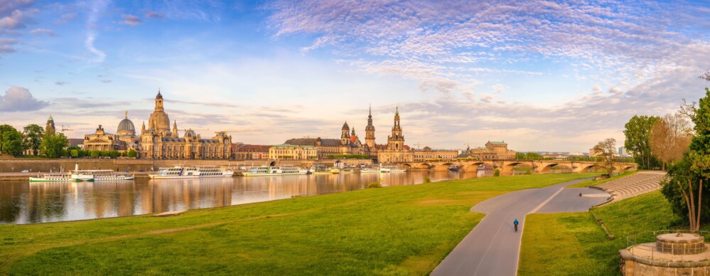 The city of Dresden, Germany