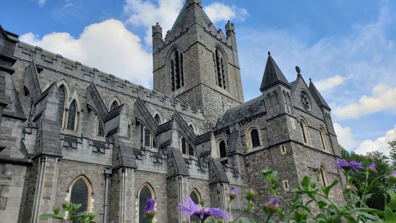 Christchurch Cathedral in Dublin, Ireland