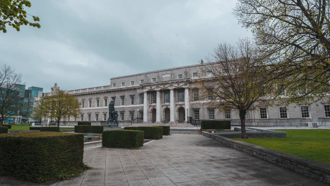 Custom House in Dublin, Ireland