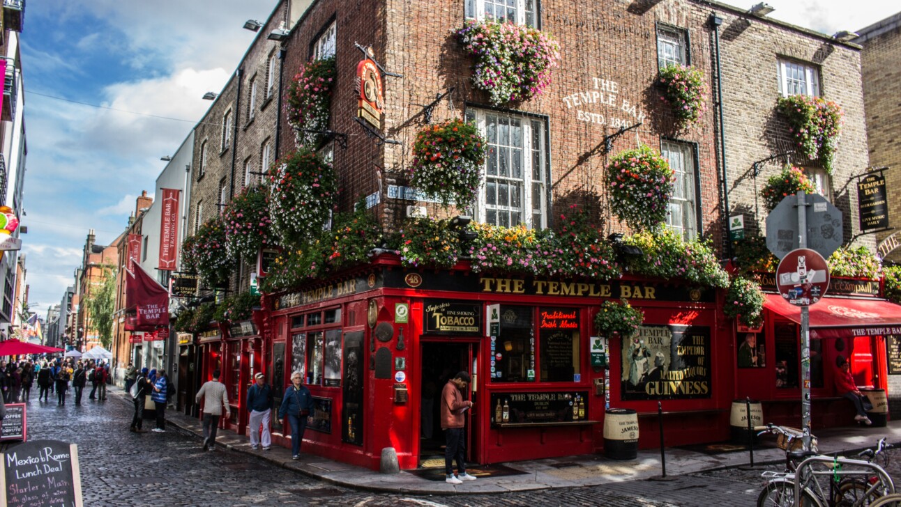 Temple Bar in Dublin, Ireland