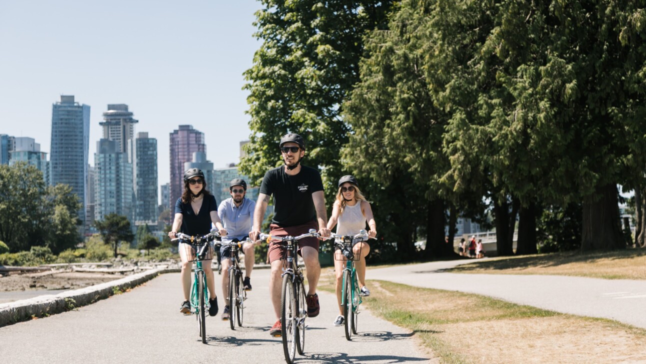Grand Vancouver Tour on bike paths