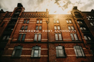 The Port Authority Building in Hamburg, Germany