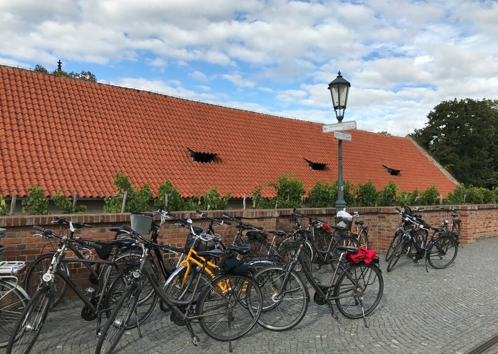 The defensive walls of Vyšehrad Castle