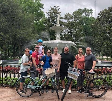 Forsyth Fountain in Savannah