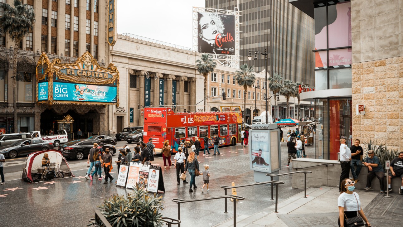 Jimmy Kimmel Live! Studios in Hollywood, California