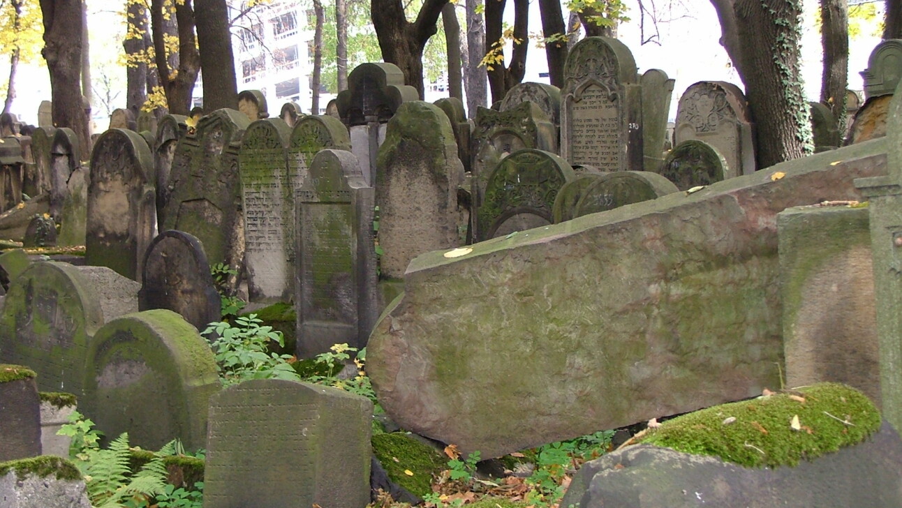 The Jewish Cemetery in Krakow, Poland