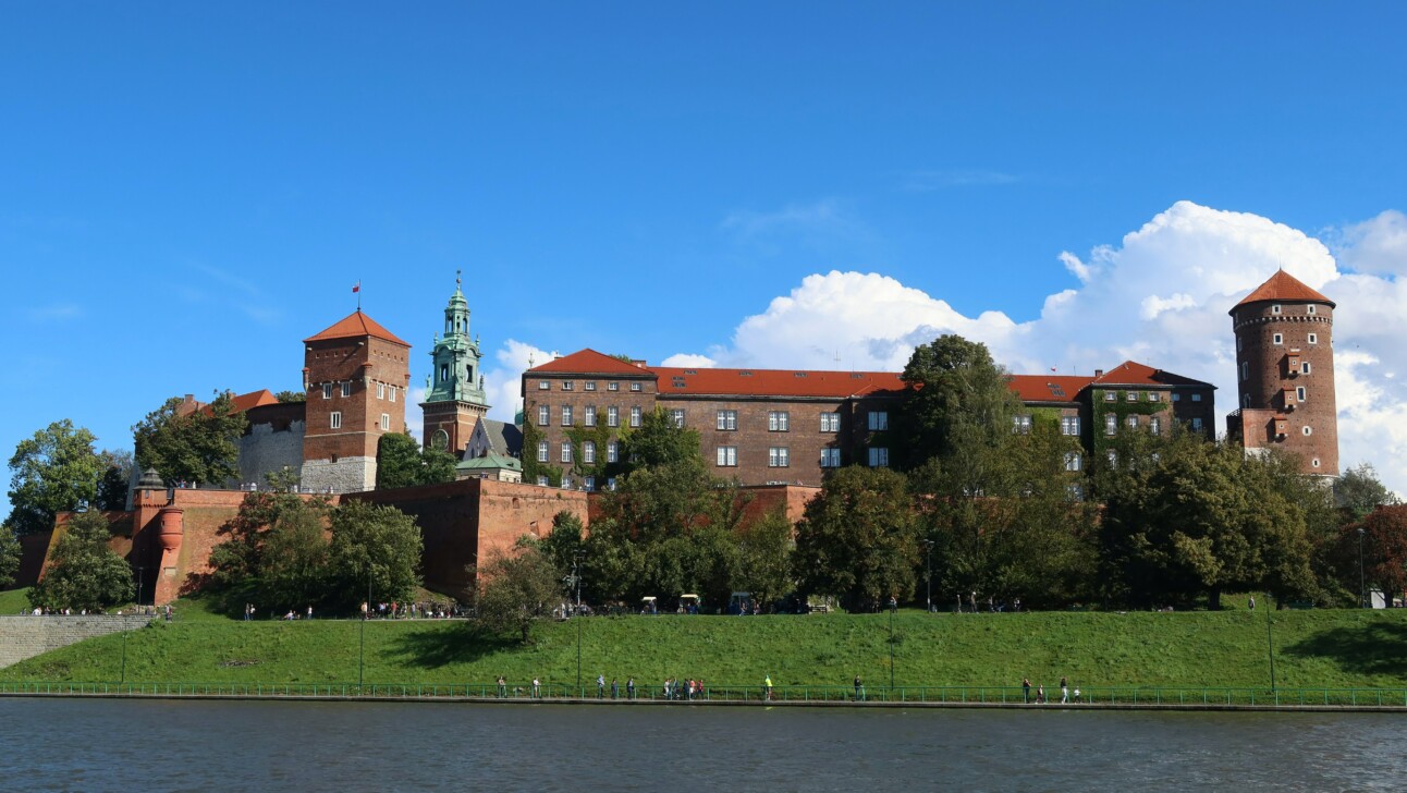 Wawel Castle in Krakow, Poland