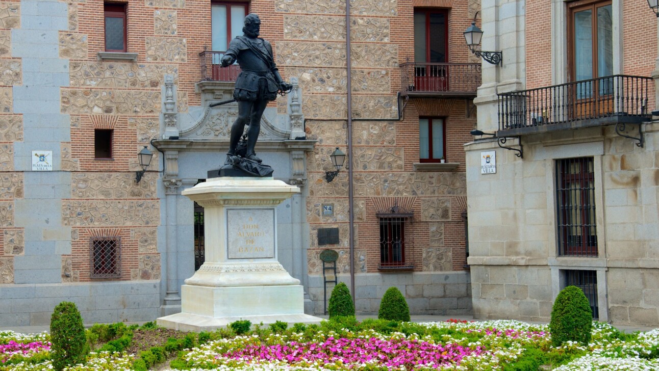 Plaza de la Villa in Madrid, Spain