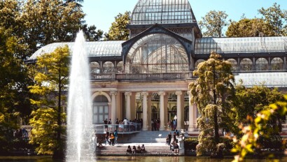 The Crystal Palace in Madrid, Spain