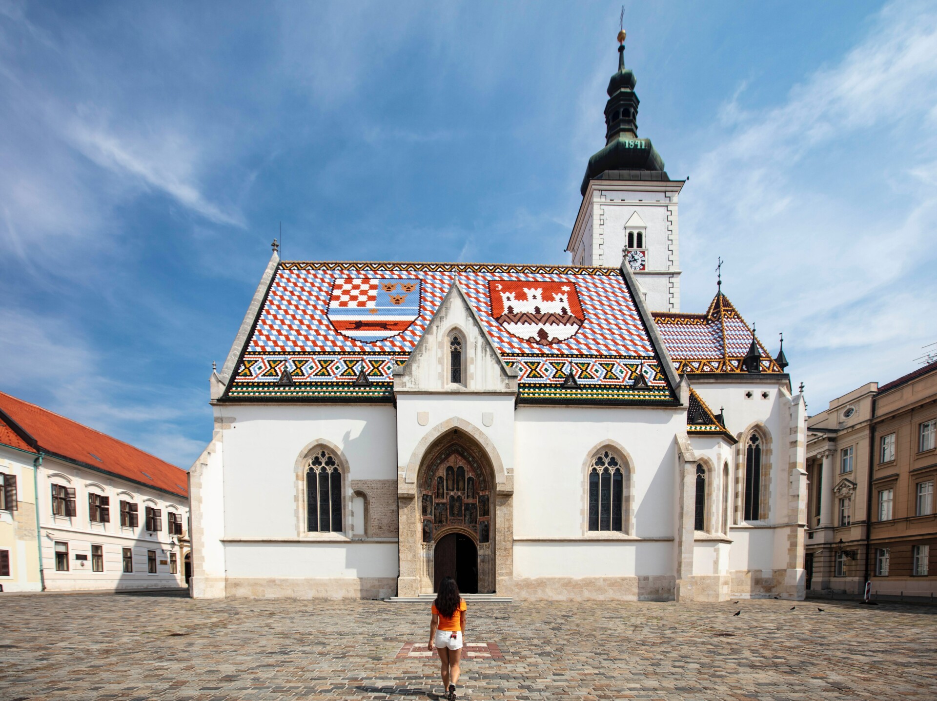 St. Mark's Church in Zagreb.