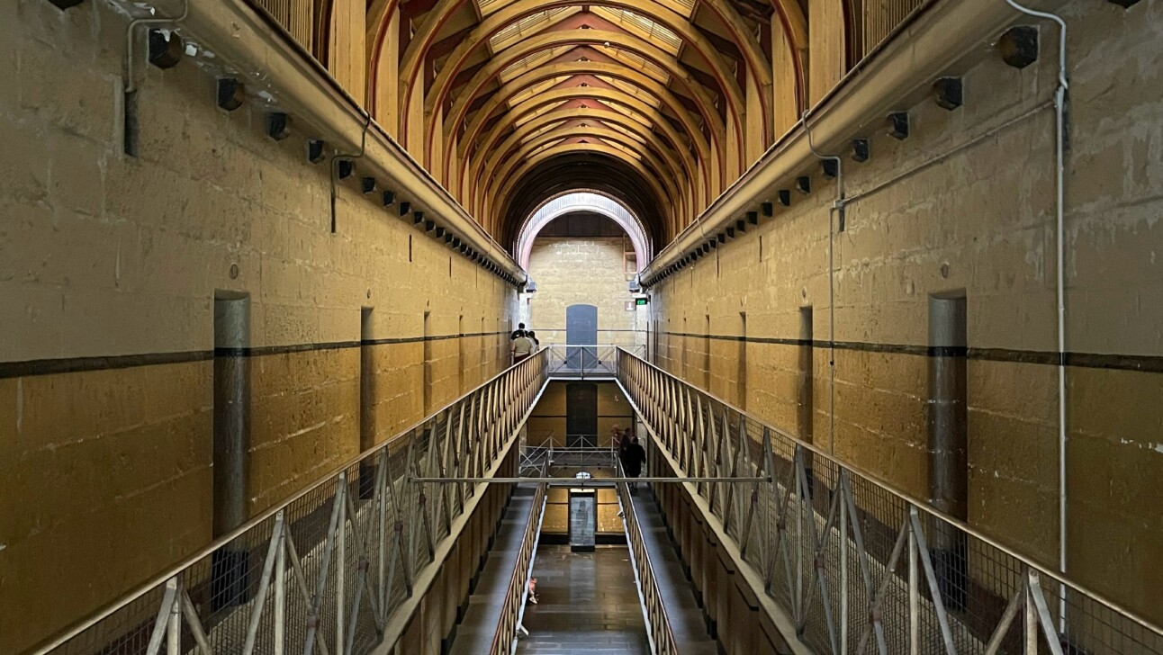 The Old Melbourne Gaol in Australia