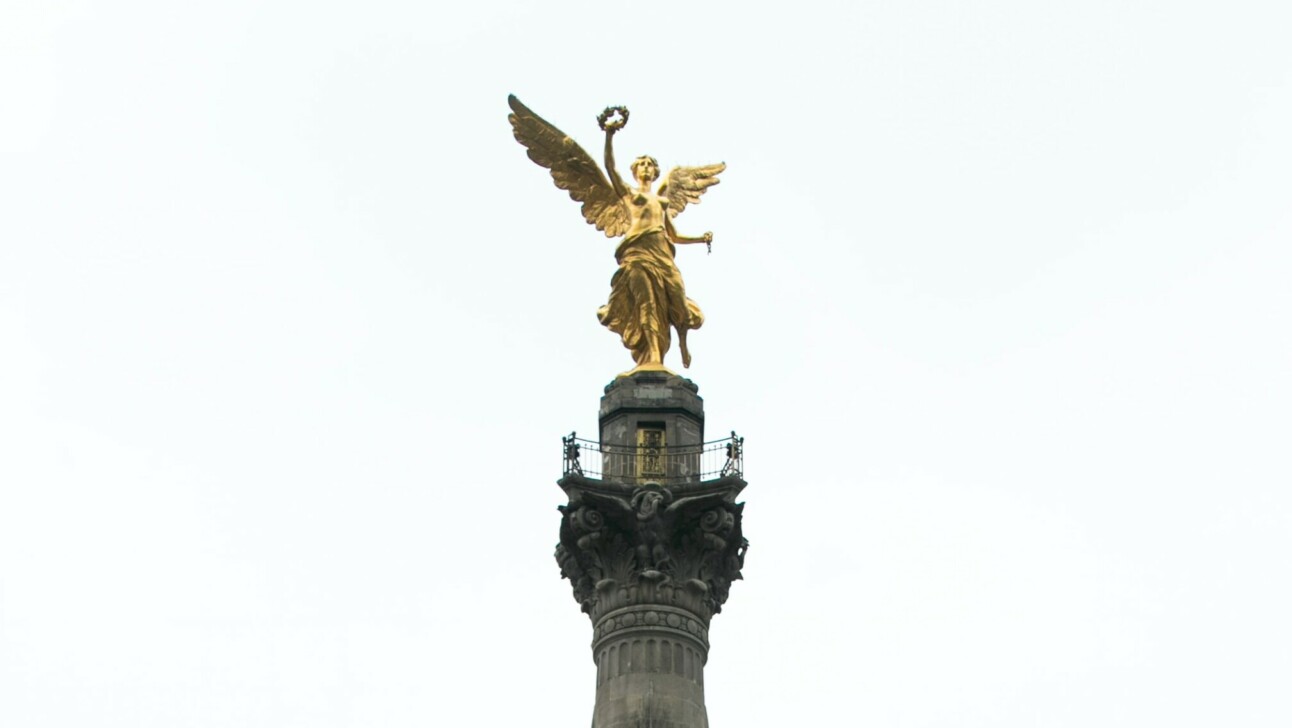 The Angel of Independence Statue in Mexico City, Mexico
