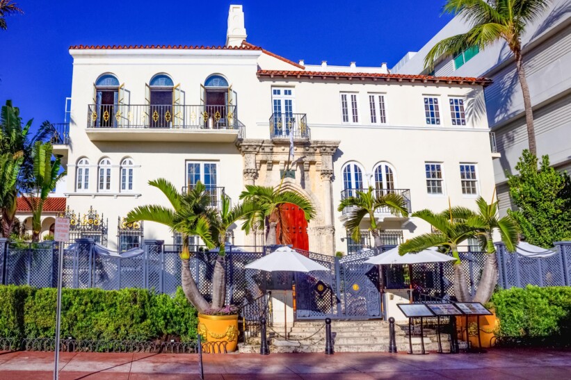 The Versace Mansion in Miami, Florida