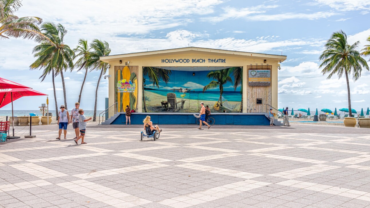 The Boardwalk in Miami, Florida