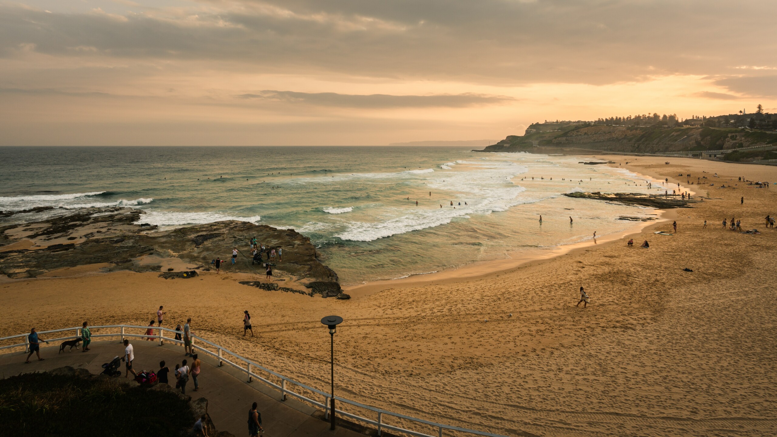 The Newcastle Foreshore in Australia