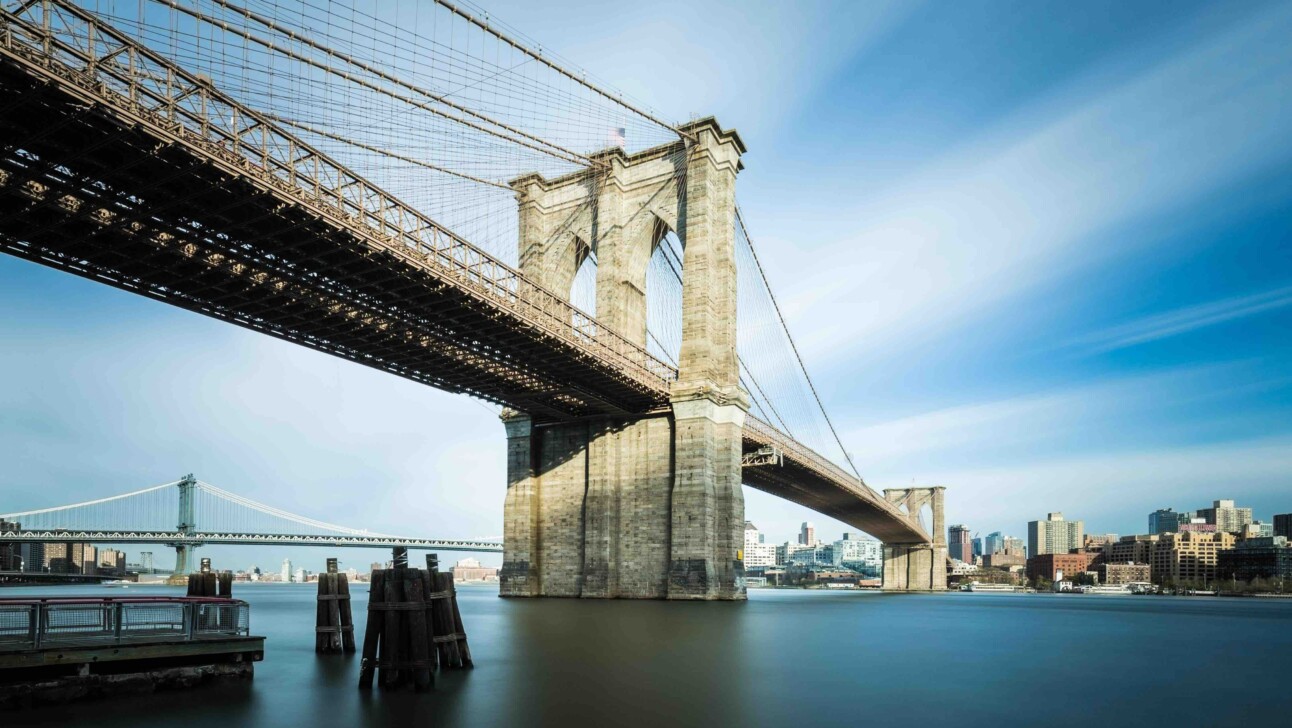 The Brooklyn Bridge in New York City