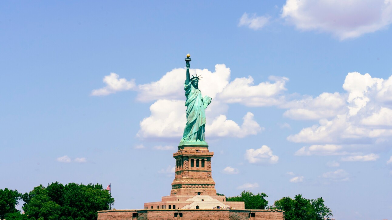 The Statue of Liberty in New York City