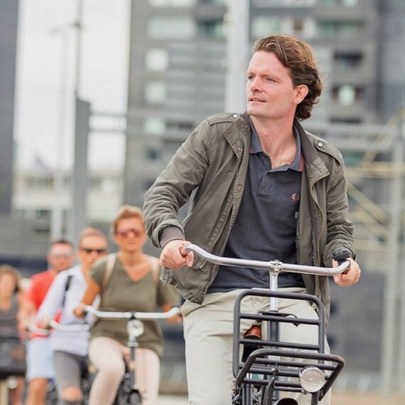Rotterdam biking