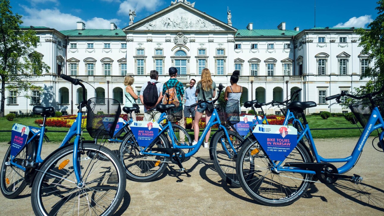 The Krasinski Palace in Warsaw.