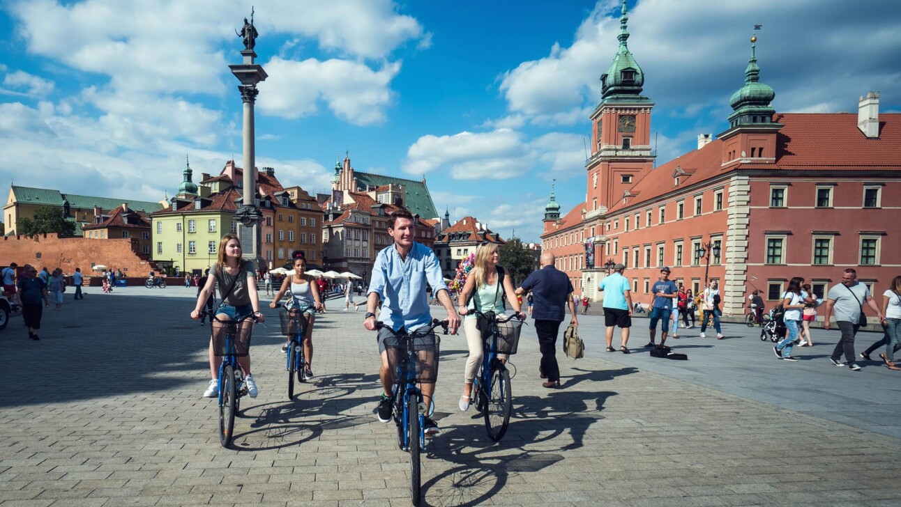 Old Town in Warsaw.