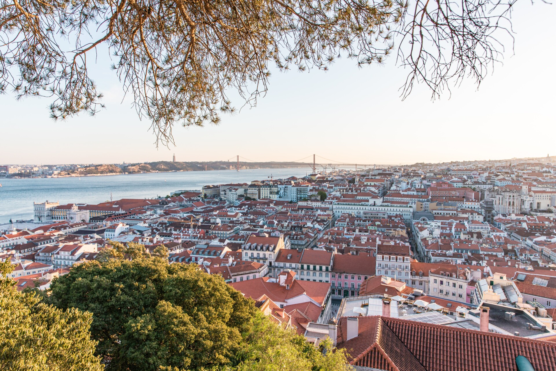 The city of Lisbon, Portugal
