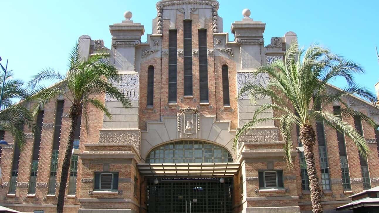 Central Market in Alicante, Spain