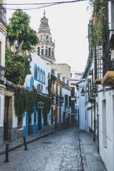 A street in the Jewish quarter of Córdoba