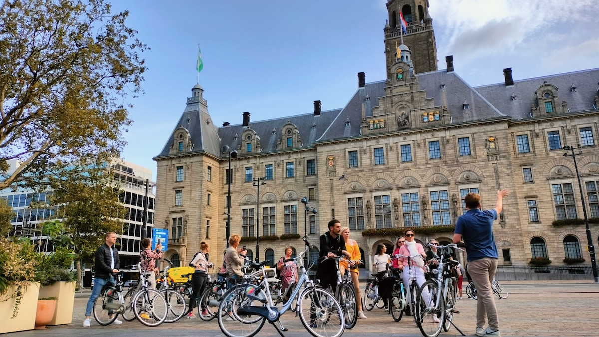 City Hall in Rotterdam, Netherlands