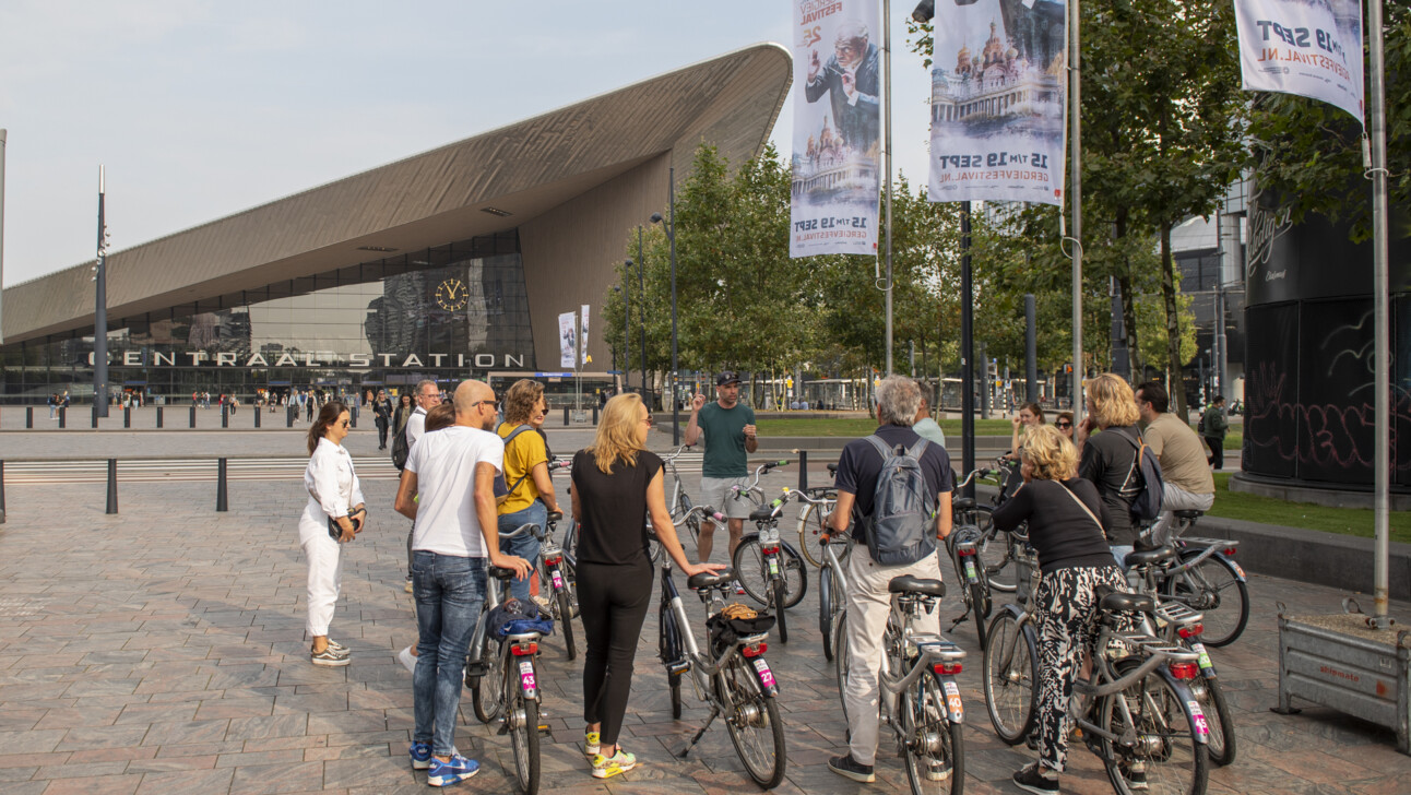 rotterdam highlights bike tour