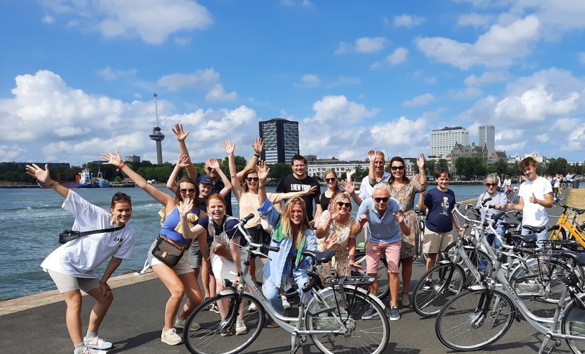 rotterdam highlights bike tour